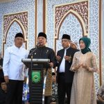 Gubernur Herman Deru Resmikan Masjid Jami Cahaya Ar-Rohman Lebak Budi Lahat: Jadikan Masjid Pusat Kegiatan Sosial Keagamaan. Foto : viralsumsel.com /win