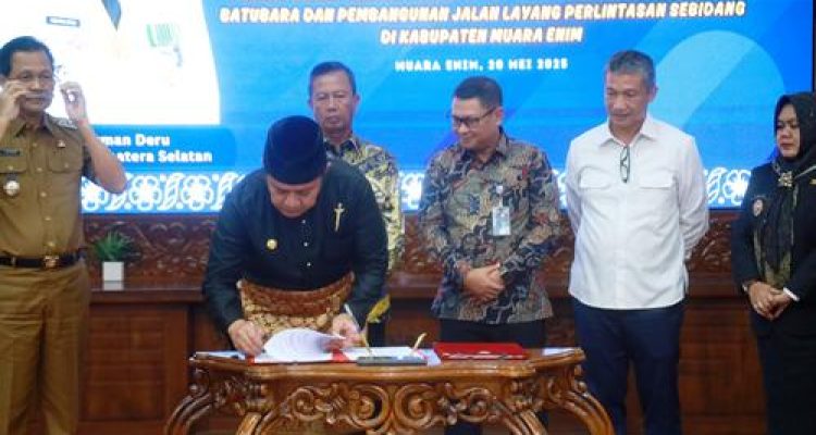 Ini 5 Flyover yang Akan Dibangun di Kabupaten Muara Enim. Foto : viralsumsel.com /win