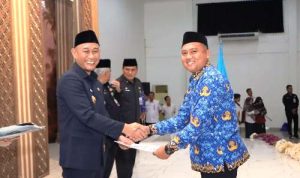 Lubuk Linggau yang Pertama Lantik ASN PPPK dalam Wilayah BKN Regional VII. Foto : viralsumsel.com /ril