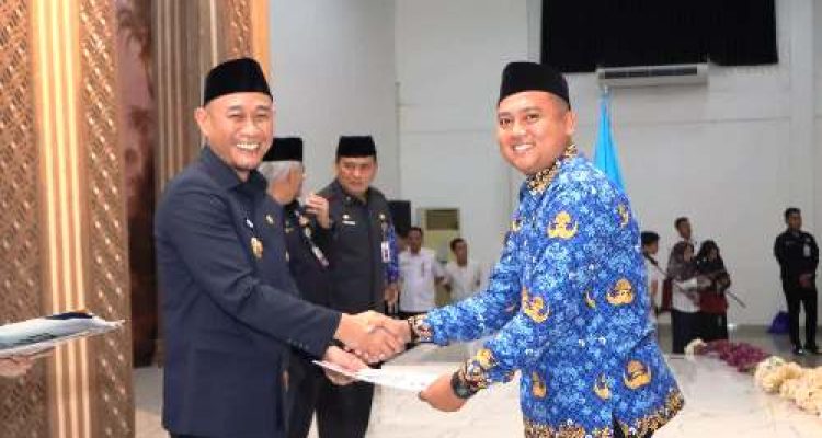Lubuk Linggau yang Pertama Lantik ASN PPPK dalam Wilayah BKN Regional VII. Foto : viralsumsel.com /ril
