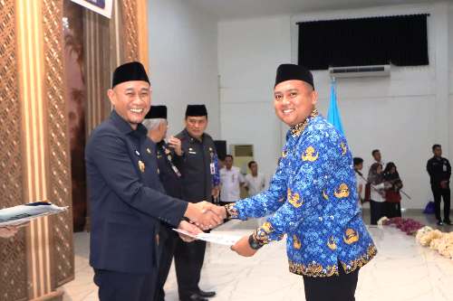 Lubuk Linggau yang Pertama Lantik ASN PPPK dalam Wilayah BKN Regional VII. Foto : viralsumsel.com /ril