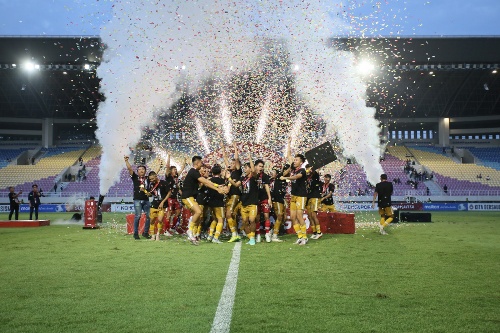 Tri Brata Raffesia Juara Liga 4 2024/2025. Foto : pssi