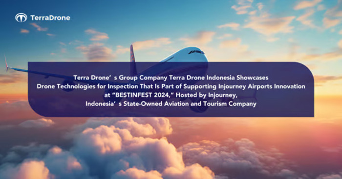 Perusahaan Grup Terra Drone, Terra Drone Indonesia, Tampilkan Teknologi Drone untuk Inspeksi sebagai Bagian dari Inovasi Bandara Injourney di Acara “BESTINFEST 2024” yang Diselenggarakan oleh Injourney. Foto: viralsumsel.com Perusahaan Grup Terra Drone, Terra Drone Indonesia, Tampilkan Teknologi Drone untuk Inspeksi sebagai Bagian dari Inovasi Bandara Injourney di Acara “BESTINFEST 2024” yang Diselenggarakan oleh Injourney. Foto: viralsumsel.com