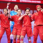Garuda Pertiwi Terbang Tinggi! Indonesia Tundukkan Bahrain 5-1 dan Melaju ke Perempat Final AFC Women's Futsal Asian Cup 2025. Foto : pssi
