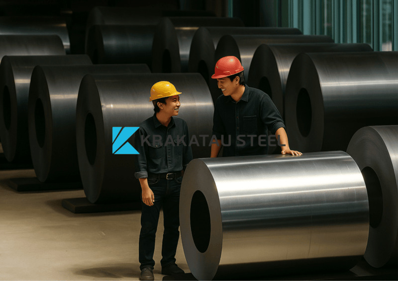 Dukung Swasembada Baja Nasional, Krakatau Steel Dorong Kebijakan yang Berpihak pada Industri Nasional. Foto : Viralsumsel.com