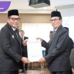 Bupati H M Toha Lantik Sembilan Dewan Pendidikan Kabupaten Muba. Foto : viralsumsel.com /dev