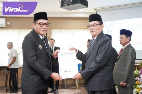 Bupati H M Toha Lantik Sembilan Dewan Pendidikan Kabupaten Muba. Foto : viralsumsel.com /dev