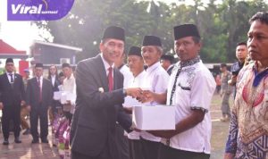 Hari Lahir Pancasila, Wali Kota Ratu Dewa Ajak Warga Lawan Intoleransi dan Hoaks. Foto : viralsumsel.com /nto