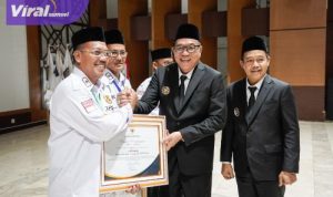 Bupati Muba Lantik 3 Kades Antar Waktu dan Pengurus DPC APDESI 2025–2030. Foto : viralsumsel.com /dev