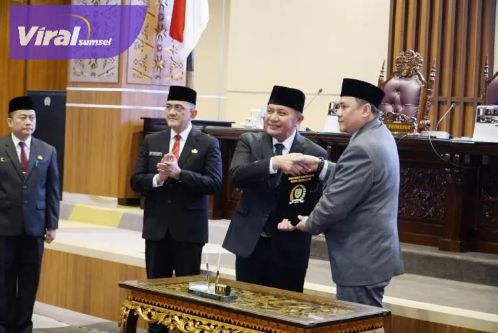 DPRD Sumsel Gelar Rapat Paripurna XI : Agenda Penyampaian Rekomendasi DPRD Terhadap LKPJ Gubernur Sumsel Tahun Anggaran 2024. Foto : viralsumsel.com