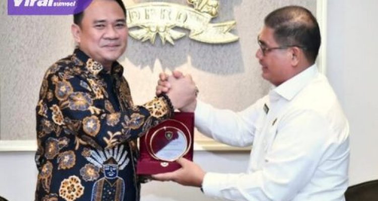 Ketua DPRD Sumsel Terima Tim PKDN Sespimti Polri ke-34 Tahun 2025. Foto : viralsumsel.com