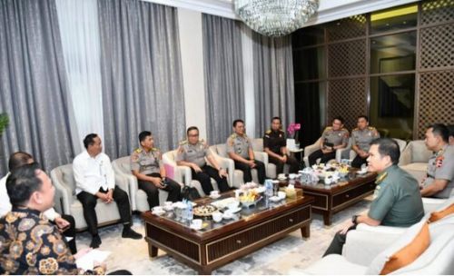 Ketua DPRD Sumsel Terima Tim PKDN Sespimti Polri ke-34 Tahun 2025. Foto :  viralsumsel.com