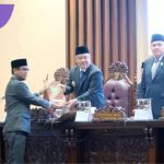 Rapat Paripurna XI DPRD Sumsel Agenda Penyampaian Laporan Hasil Pembahasan dan Penilaian Pansus-pansus DPRD Terhadap LKPJ Gubernur Sumsel TA 2024. Foto : viralsumsel.com