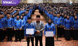 Gubernur Herman Deru Terus Upayakan Skema Pensiun untuk ASN PPPK Se- Sumsel. Foto : viralsumsel.com /win