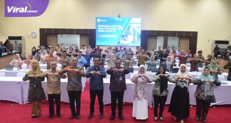 Gaji ke-13 ASN Pemprov Sumsel Dibayarkan Lewat Sistem SP2D Online Terintegrasi SIPD RI. Foto : viralsumsel.com /win