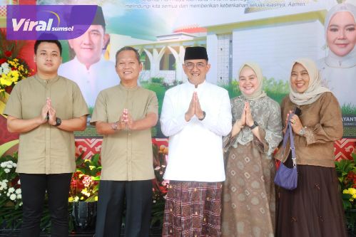 Sekda Sumsel Gelar Open House Idul Adha, Ajak OPD dan Masyarakat Pererat Silaturahmi. Foto : viralsumsel.com /win