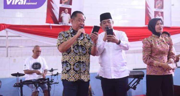 Wagub Cik Ujang Tinjau Kesiapan Monitoring Koperasi Merah Putih di Lahat. Foto : viralsumsel.com /win