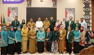 Sambut HBDI, TP PKK Palembang Siap Kolaborasi dengan IDI. Foto : viralsumsel.com /win