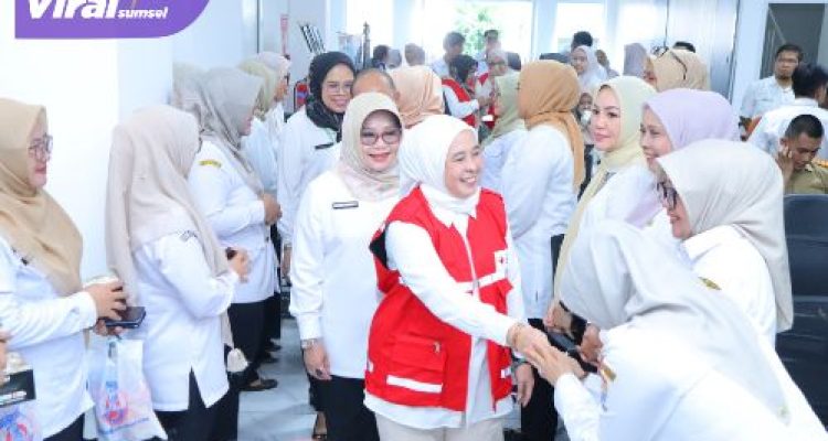 Gandeng Dinkes, PMI Palembang Hasilkan 240 Kantong Darah dalam 1 Hari. Foto : viralsumsel.com /nto