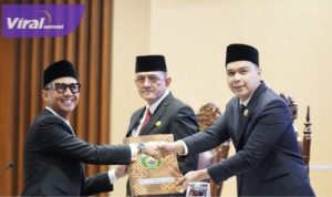 Rapat Paripurna XV DPRD Sumsel, Pandangan Umum Fraksi-Fraksi Terhadap Raperda Pertanggungjawaban APBD Provinsi Sumsel Tahun 2024. Foto : viralsumsel.com /ril