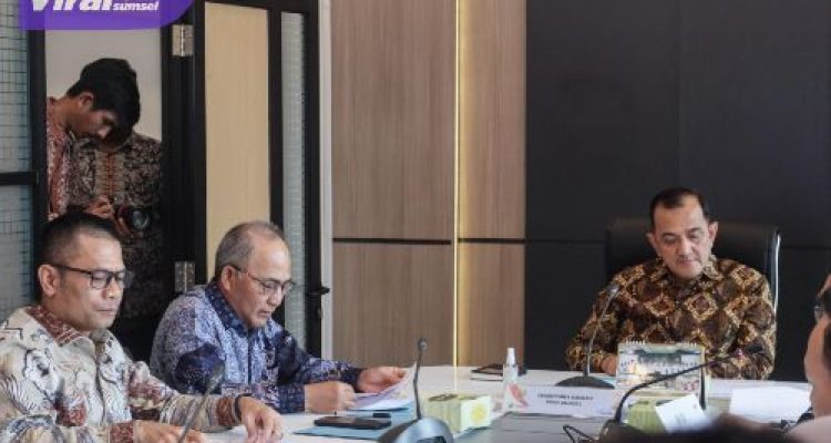 Sekda Muba Apriyadi Hadiri Audiensi Ketua Forsesdasi Komwil Sumsel. Foto : viralsumsel.com /win