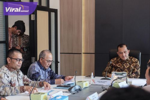 Sekda Muba Apriyadi Hadiri Audiensi Ketua Forsesdasi Komwil Sumsel. Foto : viralsumsel.com /win