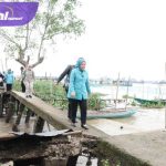 Ketua TP PKK Palembang Tinjau Pelayanan Kesehatan Bagi Masyarakat Terpencil di Pulau Kemaro. Foto : viralsumsel.com /win