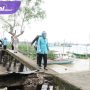 Ketua TP PKK Palembang Tinjau Pelayanan Kesehatan Bagi Masyarakat Terpencil di Pulau Kemaro. Foto : viralsumsel.com /win