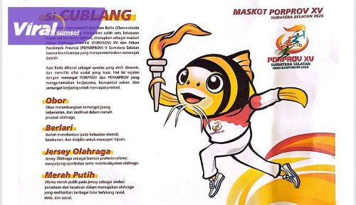Gubernur Sumsel Setujui Maskot dan Logo Resmi Porprov XV & Peparprov V 2025 Usulan Bupati Muba. Foto : viralsumsel.com /win