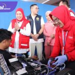Damkar Palembang Gandeng PMI, 150 Kantong Darah Terkumpul dalam Sehari. Foto : viralsumsel.com /ril