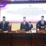 Wagub Cik Ujang Jawab Pandangan Fraksi DPRD Sumsel Soal Raperda APBD 2024. Foto : viralsumsel.com /win