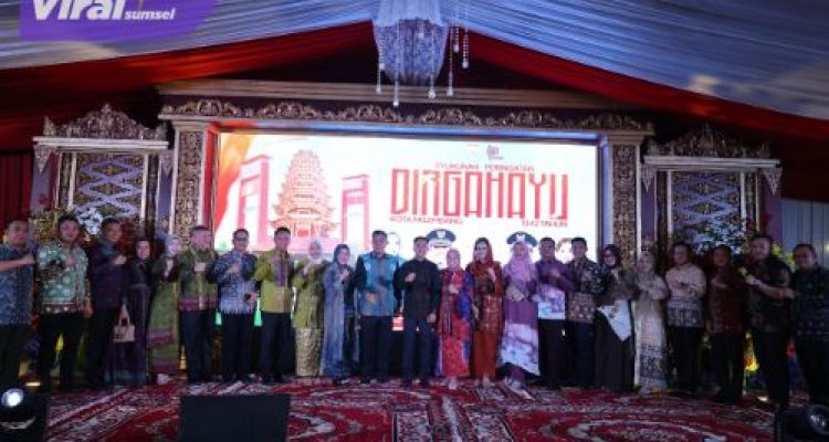 Semarak Hari Jadi Kota Palembang, Wali Kota Ratu Dewa Gelar Syukuran. Foto : viralsumsel.com /nto