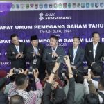 Bupati Muba Hadiri RUPS Bank Sumsel Babel, Dukung Transformasi Digital untuk Perekonomian Daerah. Foto : viralsumsel.com /dev