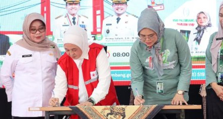 HUT Palembang ke-1342 dan RSUD Bari ke-30 Tahun, PMI Palembang Gelar Aksi SosialDonor Darah. Foto : viralsumsel.com /nto