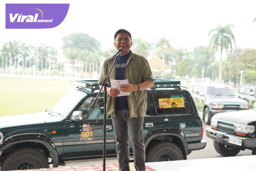 Sumsel Gaungkan Pariwisata Lewat Komunitas Otomotif, Gubernur Herman Deru Lepas TLCI ke Jambore Nasional