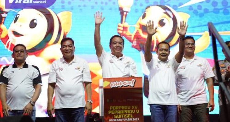 Festival Kitek Nia 2025 dan Launching Porprov, Wagub Cik Ujang: Kuliner dan Olahraga Satukan Masyarakat Sumsel