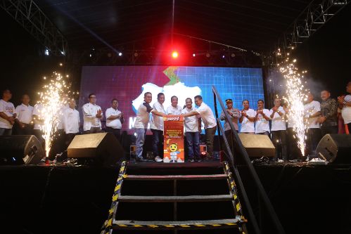 Festival Kitek Nia 2025 dan Launching Porprov, Wagub Cik Ujang: Kuliner dan Olahraga Satukan Masyarakat Sumsel . Foto : viralsumsel.com /win