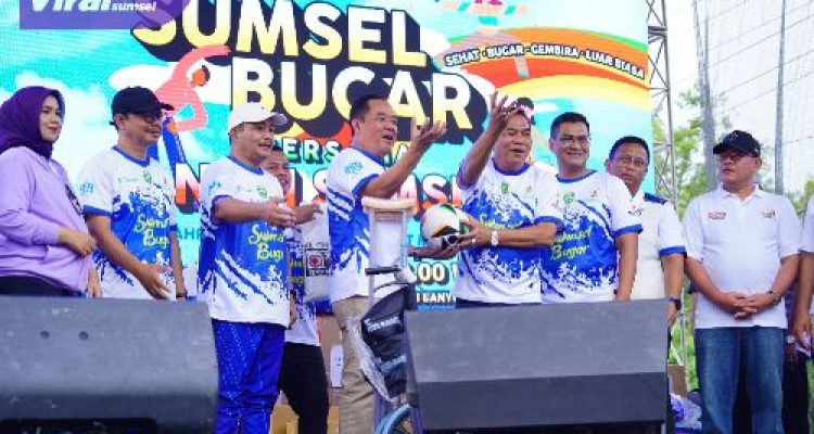 Bupati H M Toha Bersama Wabup Muba Rohman Launching Sosialisasi Kormi Goes To School