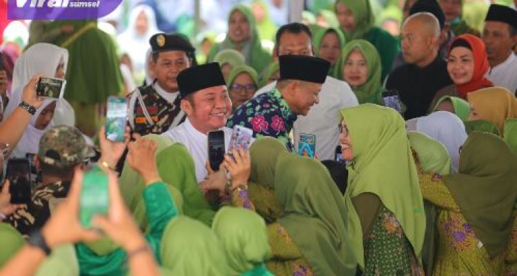 Peringatan Harlah Muslimat dan Fatayat NU, Gubernur Herman Deru Titip Pesan Syukur dan Sabar