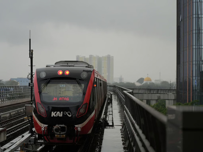 LRT Jabodebek Catat Rekor Jumlah Pengguna Harian Tertinggi pada 28 Mei. Foto: viralsumsel.com
