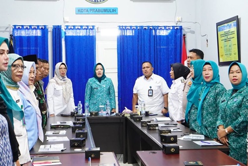 Ketua TP PKK Prabumulih Tekankan Peran Keluarga dalam Mencegah Penyalahgunaan Narkoba. Foto : viralsumsel.com /man