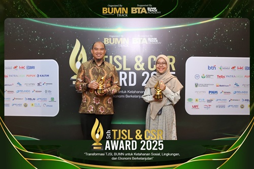 PT Bukit Asam Tbk Raih Dua Penghargaan Gold di TJSL & CSR Award 2025: Komitmen Nyata untuk Masyarakat dan Lingkungan