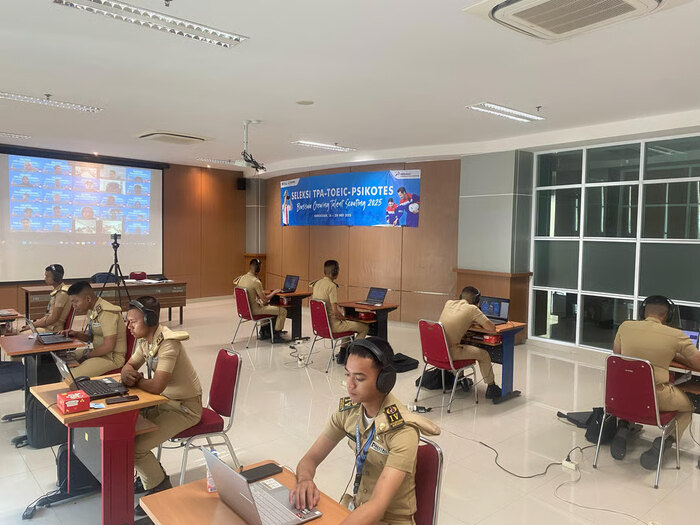 Seleksi Lanjutan Beasiswa Crewing Talent Scouting 2025. Foto: viralsumsel.com