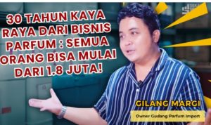 Tak Ada Jalan Pintas: Perjalanan Gilang Margi dari Rumah Kontrakan ke Bisnis Parfum Beromzet Puluhan Juta. Foto : viralsumsel.com ?vritimes