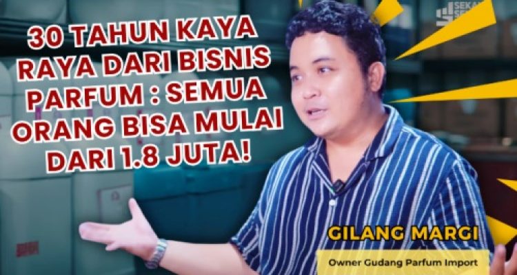 Tak Ada Jalan Pintas: Perjalanan Gilang Margi dari Rumah Kontrakan ke Bisnis Parfum Beromzet Puluhan Juta. Foto : viralsumsel.com ?vritimes