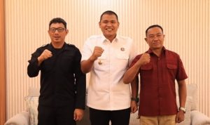 Wakil Wali Kota Prabumulih Terima Audiensi Kepala Rutan Kelas IIB, Bahas Sinergi Program Pembinaan Warga Binaan. Foto : viralsumsel.com /man