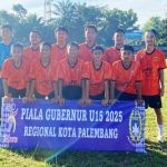 Bhayangkara Sriwijaya U-15 Hujani Gol di Laga Perdana Piala Gubernur Sumsel. Foto : viralsumsel.com /asa