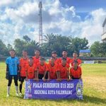 Bhayangkara Sriwijaya Melaju ke Final Piala Gubernur Sumsel U-15 Zona Palembang 2025. Foto : viralsumsel.com /asa
