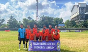 Bhayangkara Sriwijaya Melaju ke Final Piala Gubernur Sumsel U-15 Zona Palembang 2025. Foto : viralsumsel.com /asa