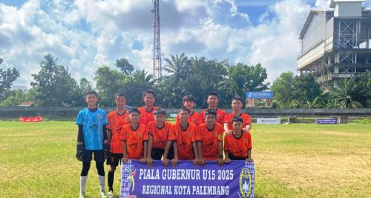 Bhayangkara Sriwijaya Melaju ke Final Piala Gubernur Sumsel U-15 Zona Palembang 2025. Foto : viralsumsel.com /asa